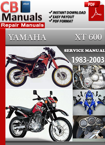 2001 Yamaha Xt 600 Manual